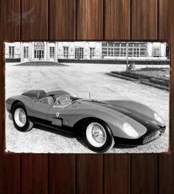 Металлическая табличка Ferrari 500 TRC